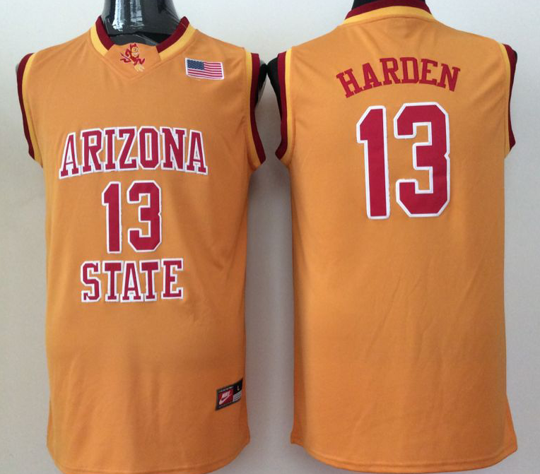 NCAA Men Arizona State Sun Devils YELLOW 13